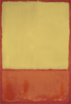 The Ochre (Ochre, Red on Red), 1954 art print by Mark Rothko