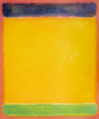 Untitled (Blue, Yellow, Green, Red) art print by Mark Rothko