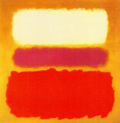 White Cloud Over Purple, 1957 art print by Mark Rothko