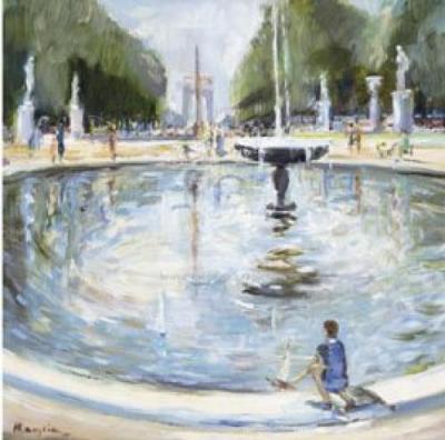 Parisian Afternoon II art print by Marysia Burr