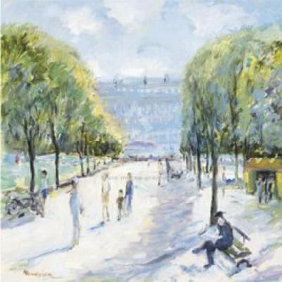 Parisian Afternoon IV art print by Marysia Burr