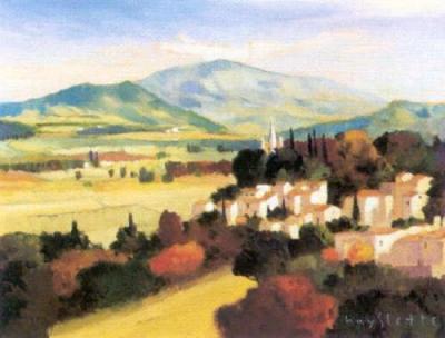 Fields of Provence II art print by Max Hayslette