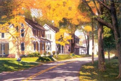 Creek Road art print by Mclnerney