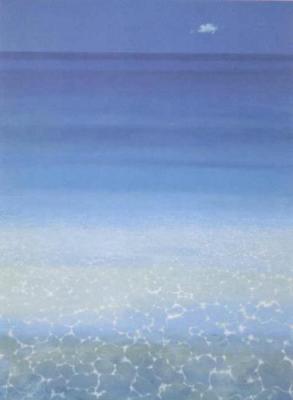 Sea Paintings V art print by Meg Page