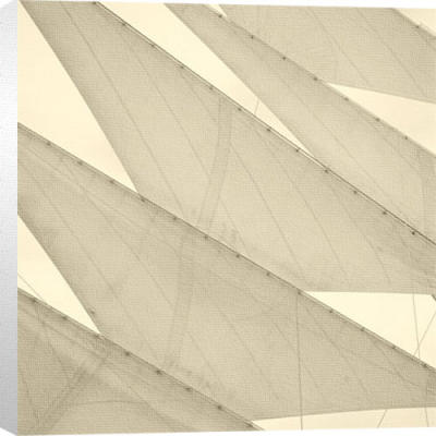 Headsails 1 art print by Michael Kahn
