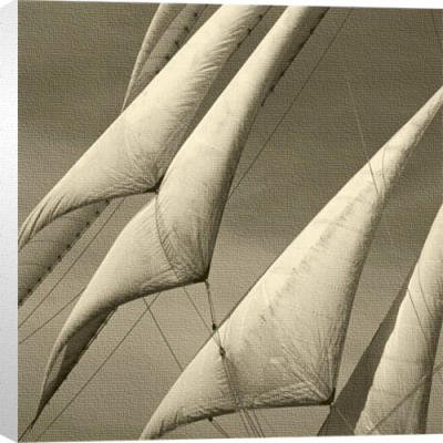 Headsails 4 art print by Michael Kahn