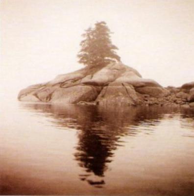 Spruce Ledge art print by Michael Kahn