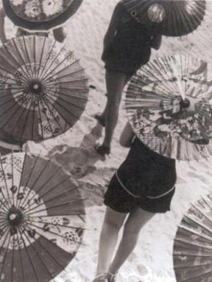On the Beach, Germany 1929 art print by Munkacsi