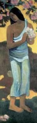 Tahitian Woman with Blossom