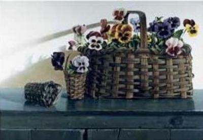 May Baskets art print by Pauline Eble Campanelli