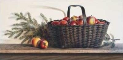 Winter Apples art print by Pauline Eble Campanelli