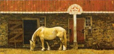 The New Mare art print by Peter Sculthorpe