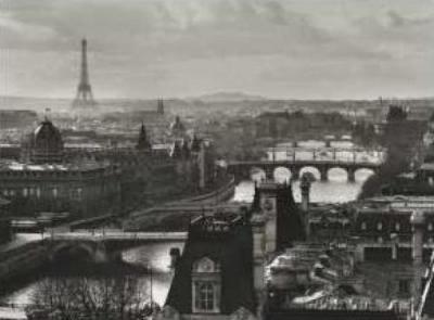 River Seine and the City of Paris, C 1991 art print by Peter Turnley