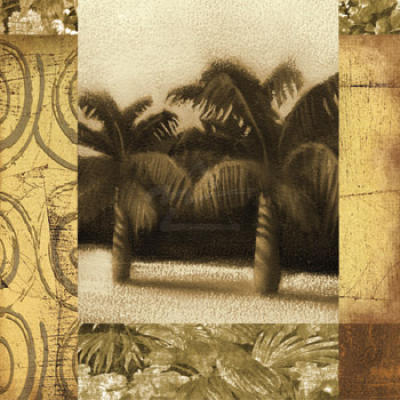 Gold Sand Beach art print by Rattner