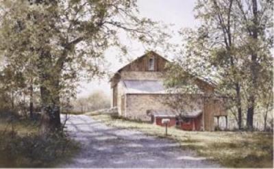 The road home art print by Ray Hendershot
