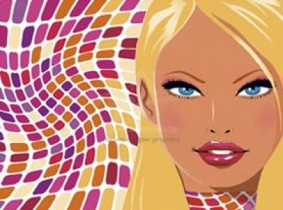 Retro Cubes art print by Reinmuth
