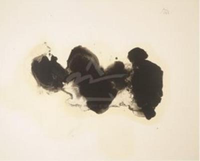 Brush Elegy 1979 (Silkscreen print) art print by Robert Motherwell
