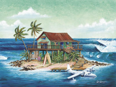 Way Outer Reef art print by Romano