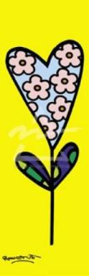 Playful Heart art print by Romero Britto