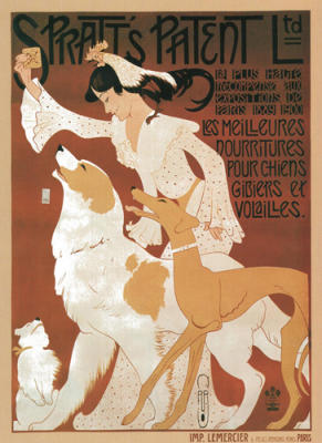 Spratt's Patent Ltd., ca. 1909 art print by Roubille