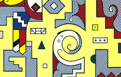 Amerind Composition II, 1979 art print by Roy Lichtenstein
