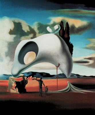 Atavistic Vestiges After the Rain, 1934 art print by Salvador Dali