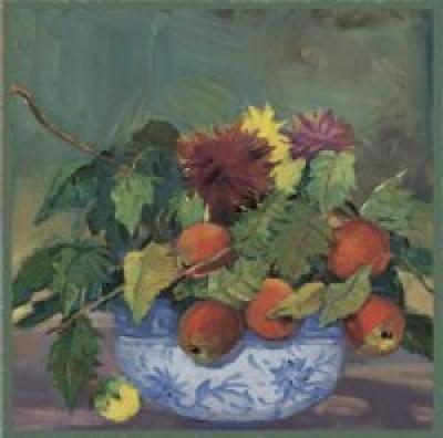 Apple Still Life art print by Sarah Street