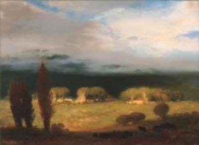 Low Clouds art print by Sherrie McGraw