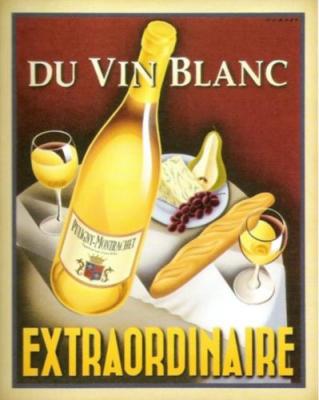Du Vin Blanc Extraordinaire art print by Steve Forney