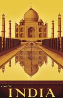 Exotic India art print by Steve Forney