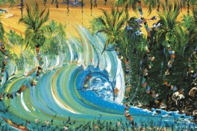 Tropical Mix art print by Valiere