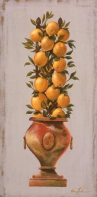Trellis & Urn I art print by Victoria Splendore