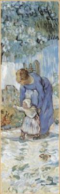 First Steps art print by Vincent Van Gogh