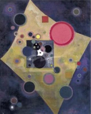 Accent en Rose, 1926 art print by Wassily Kandinsky