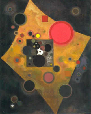 Accent en Rose, 1926 art print by Wassily Kandinsky