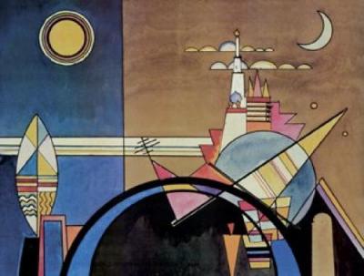 Das Grosse Tor Zu Kiew art print by Wassily Kandinsky