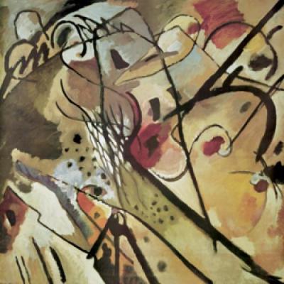 Improvisation No. 23 art print by Wassily Kandinsky