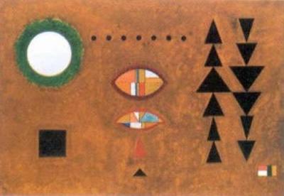 White White, 1929 art print by Wassily Kandinsky
