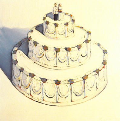 Wedding Cake, 1962 art print by Wayne Thiebaud