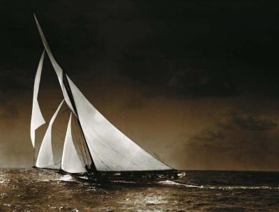 Sailing Yacht Mohawk At Sea