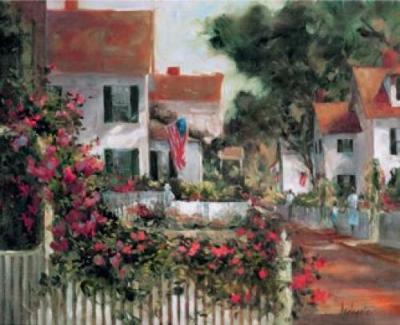 Around the Corner art print by Barbara Applegate
