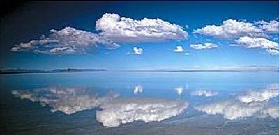 Salt Flats art print by Chris Simpson