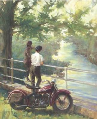 Taking a Moment art print by David Uhl