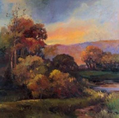 The River's Edge I art print by Dawna Barton