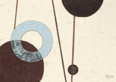 Clock Chime art print by Debbie Halliday