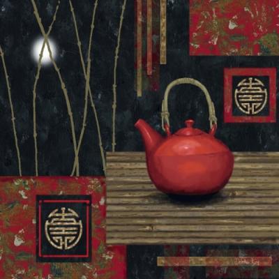 Oriental Tea art print by Dorothea King