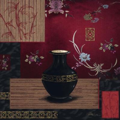 Oriental Vase art print by Dorothea King