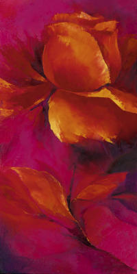 Asian Rose II art print by Elena Filatov