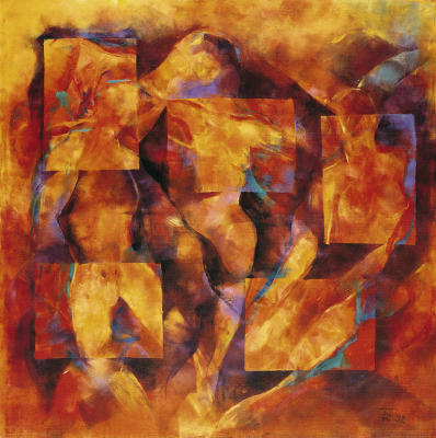 Seele und Sinnlichkeit art print by Franz Ruzicka