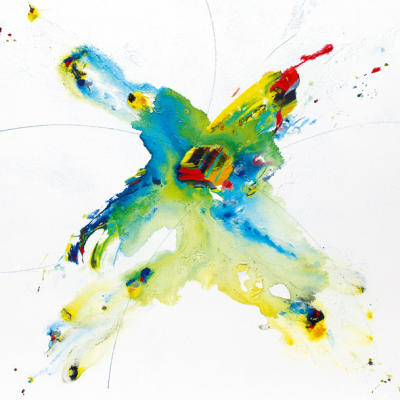 Flying Colours II art print by Hansjorg Furrer